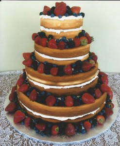 96 Naked Cake